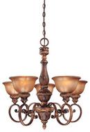 Minka Lavery Illuminati Bronze 28 in. 100W 5-Light Candelabra Incandescent Chandelier 