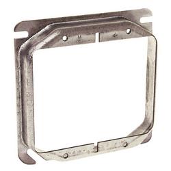 4 in. Square 5/8 in. Deep 2-Gang Switch Ring