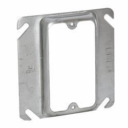 4 in. Square Cover 1/2 in. Deep 1-Gang Switch Ring