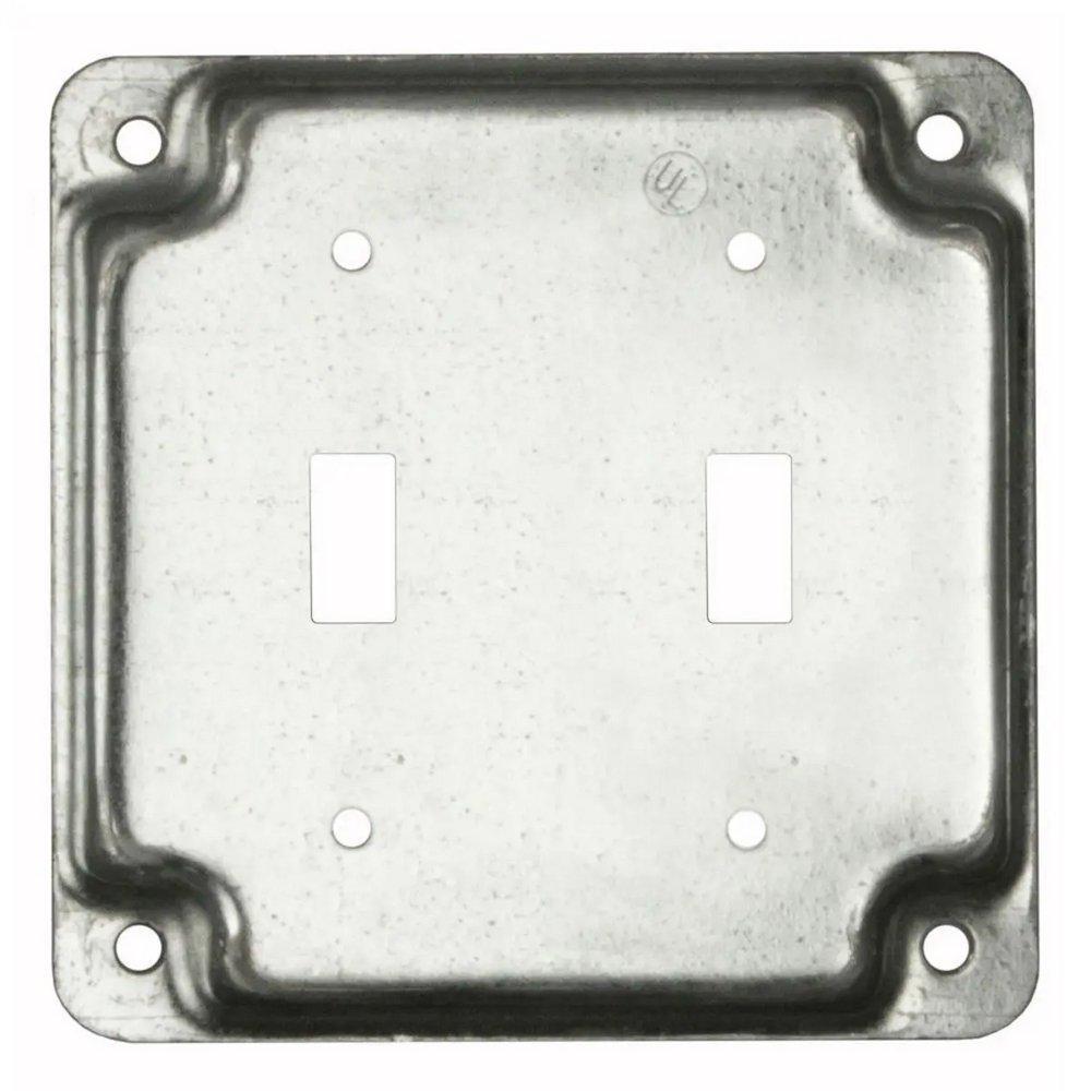 RACO Steel 4-1/8 in. Electrical Box Cover 