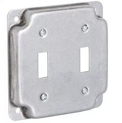 Steel 14/25 x 4-1/8 in. Electrical Box Cover
