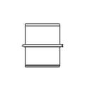 GPK Socket Weld x FPT 482 psi SDR 17 PP-RCT Adapter in Steel Grey 