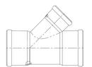 GPK Gasket SDR 35 PVC Wye 