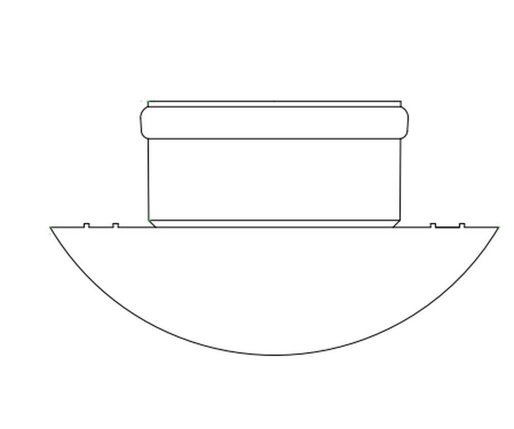 GPK Gasket Reducing SDR 35 PVC Saddle Tee 