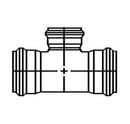 GPK Gasket Reducing SDR 35 PVC Tee 