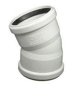 4 in. Gasket 22-1/2 Degree SDR 35 Plastic Elbow