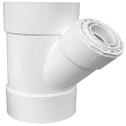 4 in. Hub PVC Socket Weld SDR 35 Sewer Wye