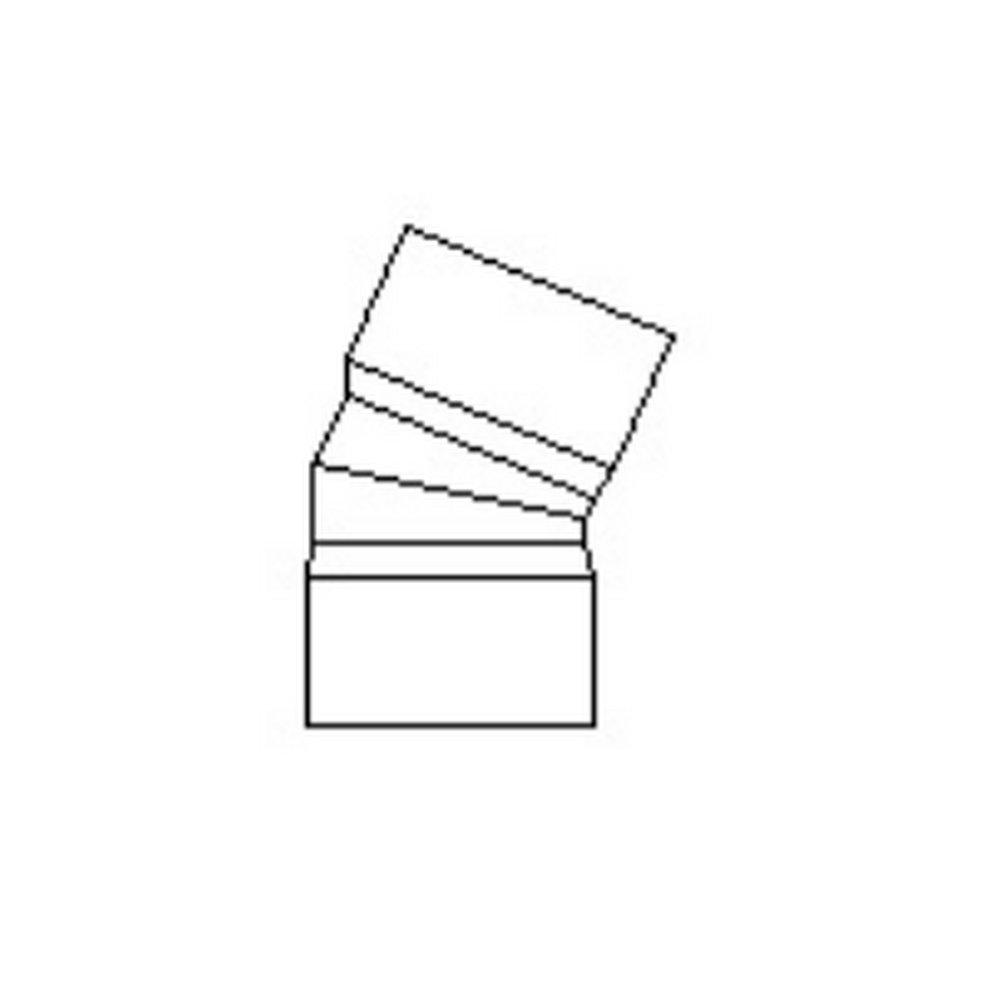 GPK Hub Straight and DWV Schedule 40 PVC 11-1/4 Degree Elbow 