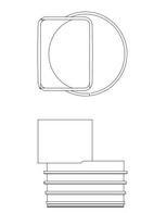 GPK C&G PP Adapter X MPT F 