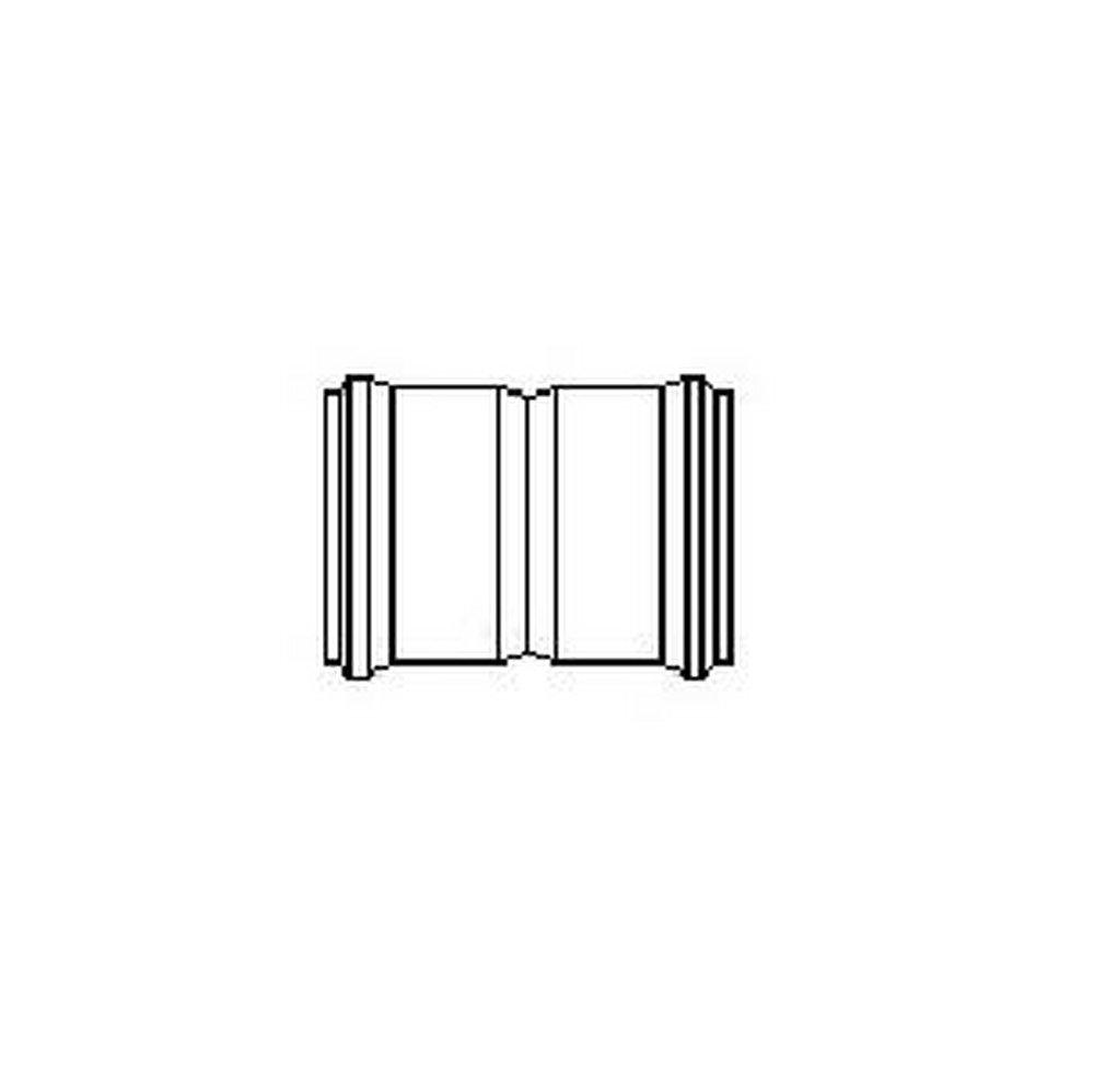 GPK Gasket Straight C900 DR 18 PVC Sewer Stop Coupling 