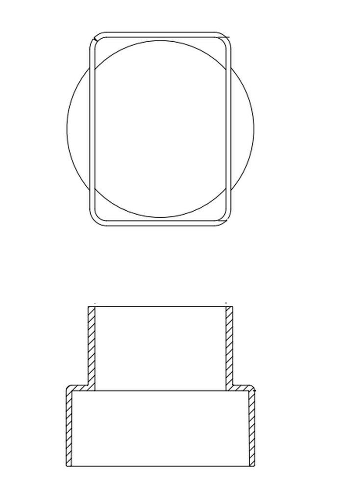 GPK Gasket SDR 35 PVC Sewer Adapter for C900 Pipe 
