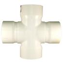 8 x 8 x 4 x 4 in. Hub Solvent Weld Sewer Reducing SDR 35 PVC Cross