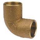 1-1/2 x 3/4 in. Cast Copper 90 Degree Elbow