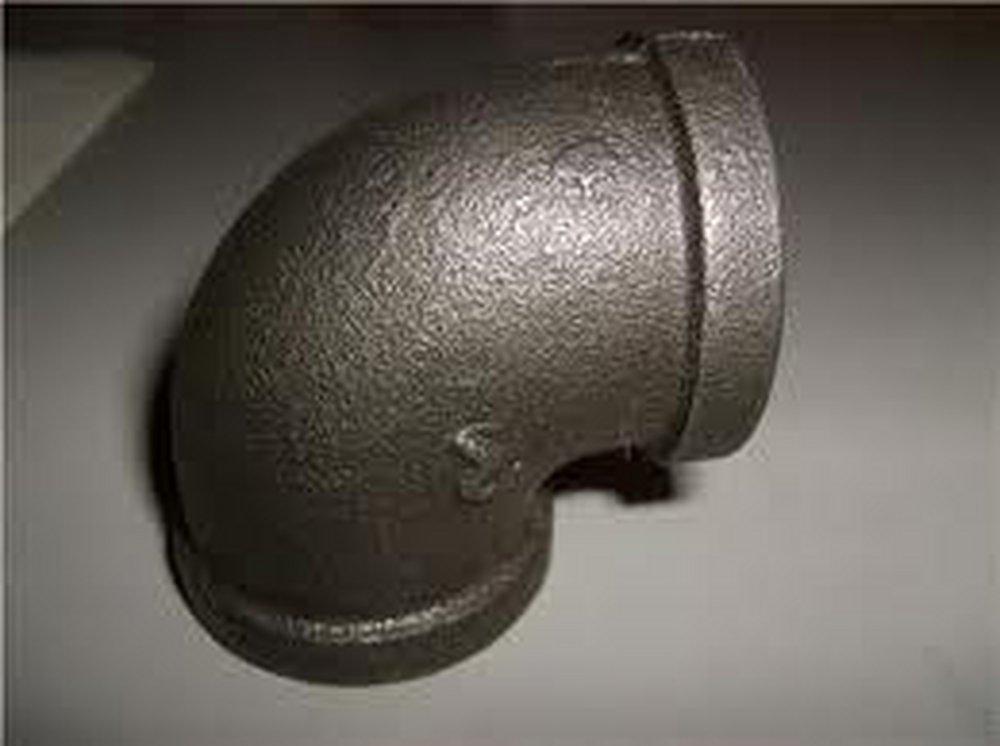 Threaded 300# Black Malleable Iron 90 Degree Elbow 