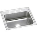 Elkay Brushed Satin 25 x 22 in. Stainless Steel Single Bowl Drop-in Kitchen Sink in Brushed Satin 