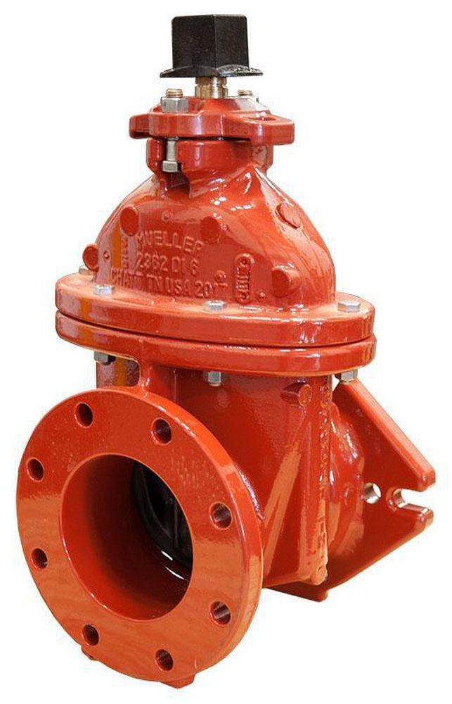 Mueller Company Mechanical Joint x Flanged Ductile Iron Open Left Resilient Wedge Gate Valve 
