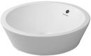Duravit White Alpin 1-Bowl Wall Mount Round Wash Basin 
