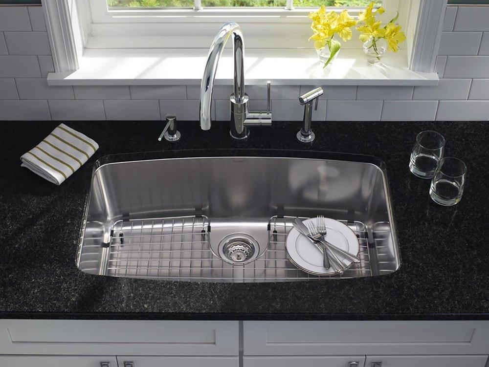 BLANCO Polished Satin 32 x 19 in. No Hole Stainless Steel Single Bowl Undermount Kitchen Sink 