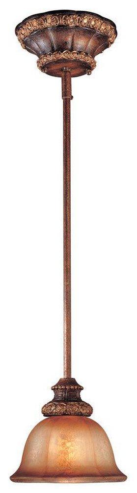 Minka Lavery Illuminati Bronze&trade; 46-1/2 in. 100 W 1-Light Medium Mini Pendant 
