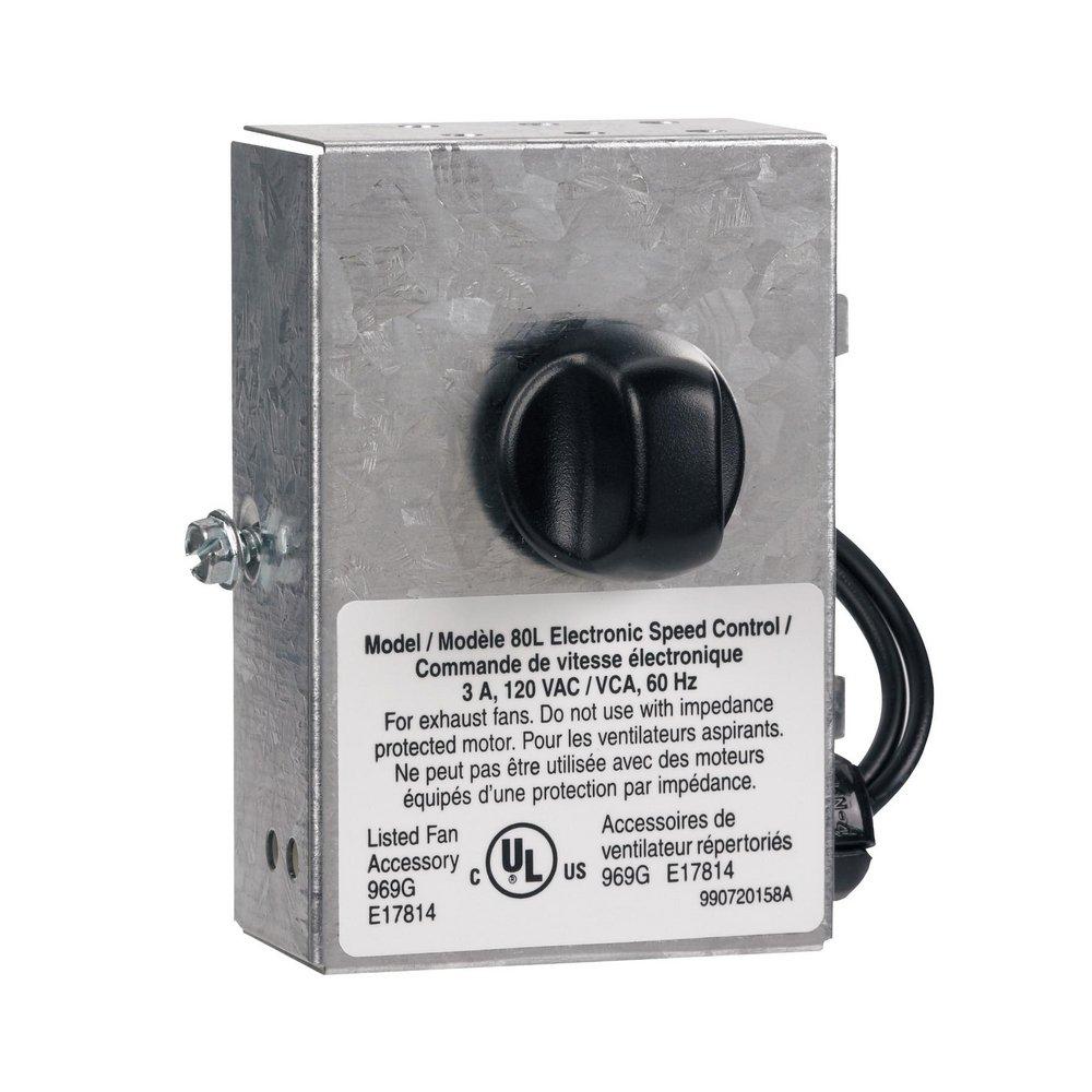 Broan-NuTone White 27/100 in. HVAC Fan Control 