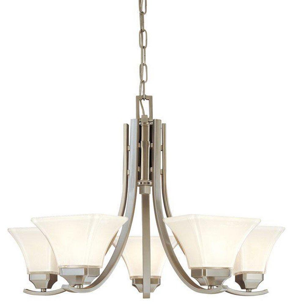 Minka Lavery Brushed Nickel 100 W 5-Light Chandelier 