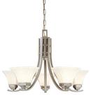 Minka Lavery Brushed Nickel 100 W 5-Light Chandelier 