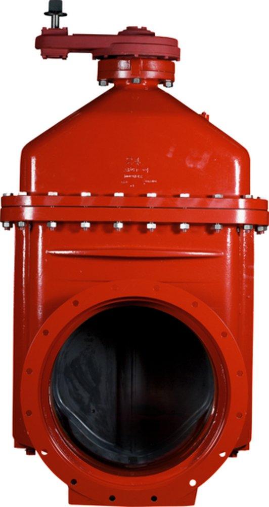 American Flow Control Flanged x Mechanical Joint Ductile Iron Open Left Resilient Wedge Gate Valve 