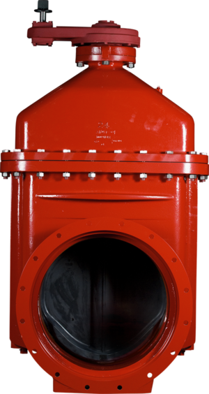 American Flow Control Flanged x Mechanical Joint Ductile Iron Open Left Resilient Wedge Gate Valve 