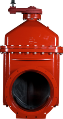 American Flow Control Flanged x Mechanical Joint Ductile Iron Open Left Resilient Wedge Gate Valve 