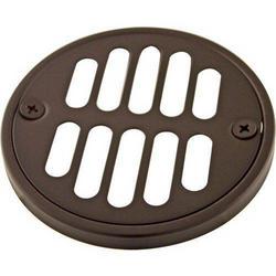 Round Tub and Shower Drain Cover in Oil Rubbed Bronze