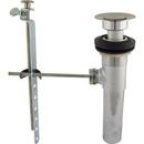 Signature Hardware PVD Brushed Nickel 2-1/4 x 8 in. Pop-Up Style Bathroom Sink Drain 