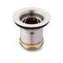 Signature Hardware PVD Brushed Nickel Decorative Basket Strainer 