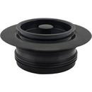 Monogram Brass&reg; Black Plastic Disposer Flange & Stopper 