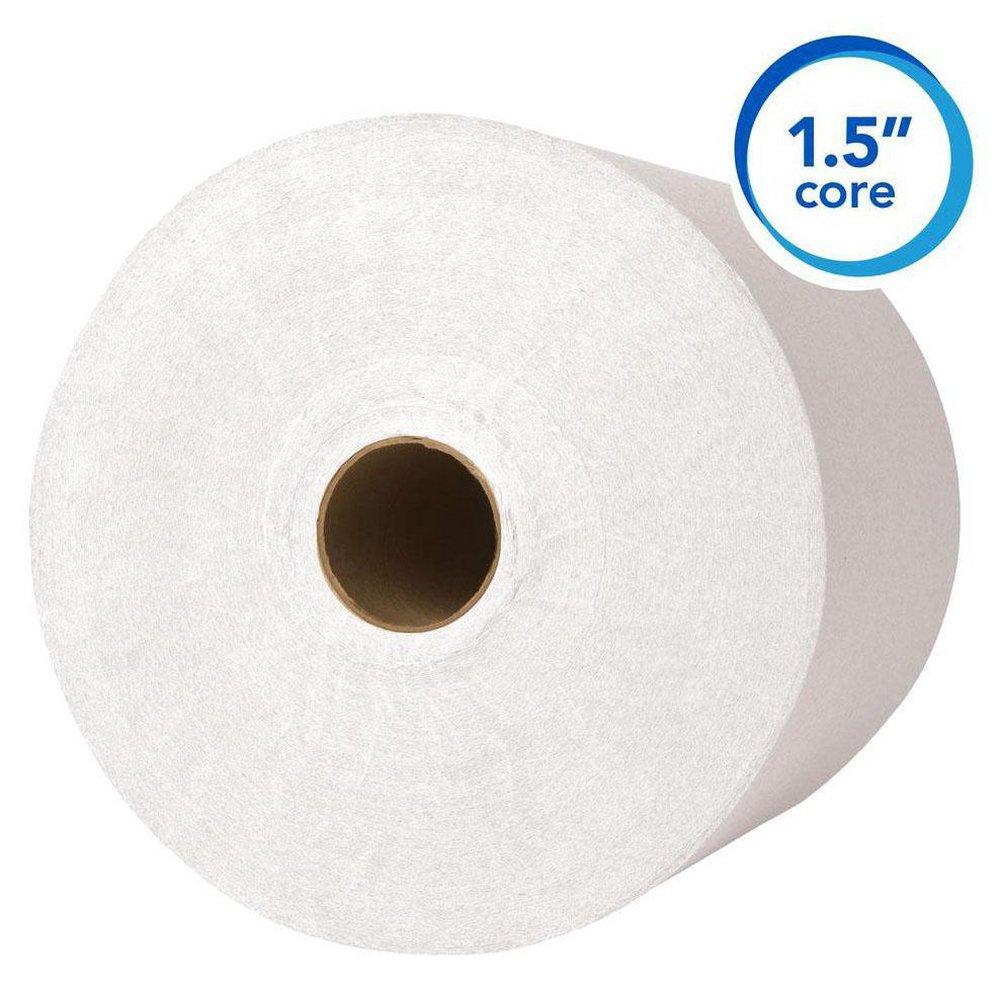 Scott&reg; White Hard Roll Towel in White (Case of 12) 