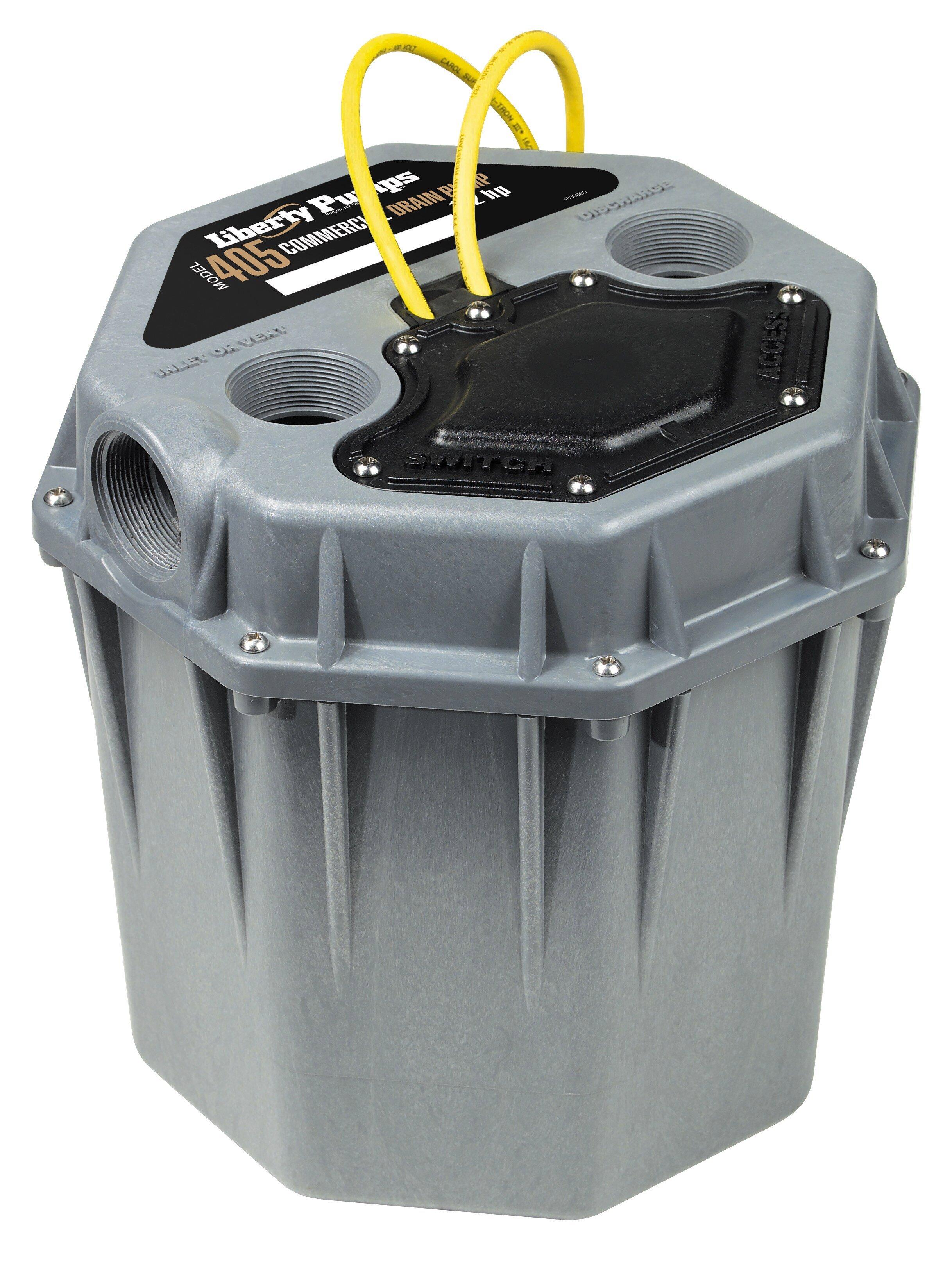 Liberty Pumps 2 in. 115V 7.3A Plastic Sewage Pump 