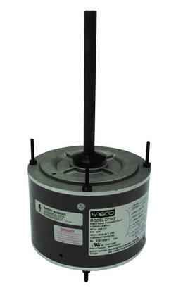 1/4 hp 1075 RPM 208/230V Single Phase Condenser Motor