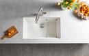BLANCO White 32 x 19 in. No Hole Composite Single Bowl Undermount Kitchen Sink 