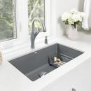 BLANCO Metallic Grey 32 x 19 in. No Hole Composite Single Bowl Undermount Kitchen Sink 