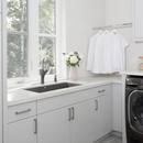 BLANCO Metallic Grey 32 x 19 in. No Hole Composite Single Bowl Undermount Kitchen Sink 