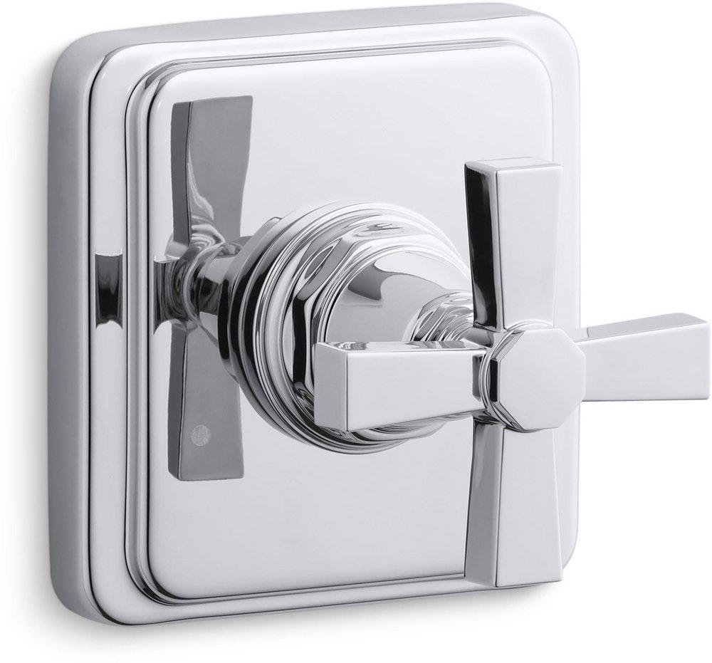 KOHLER Polished Chrome Single Handle Bathtub & Shower Faucet (Trim Only) 