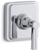 Volume Control Trim with Single Lever Handle in Polished Chrome