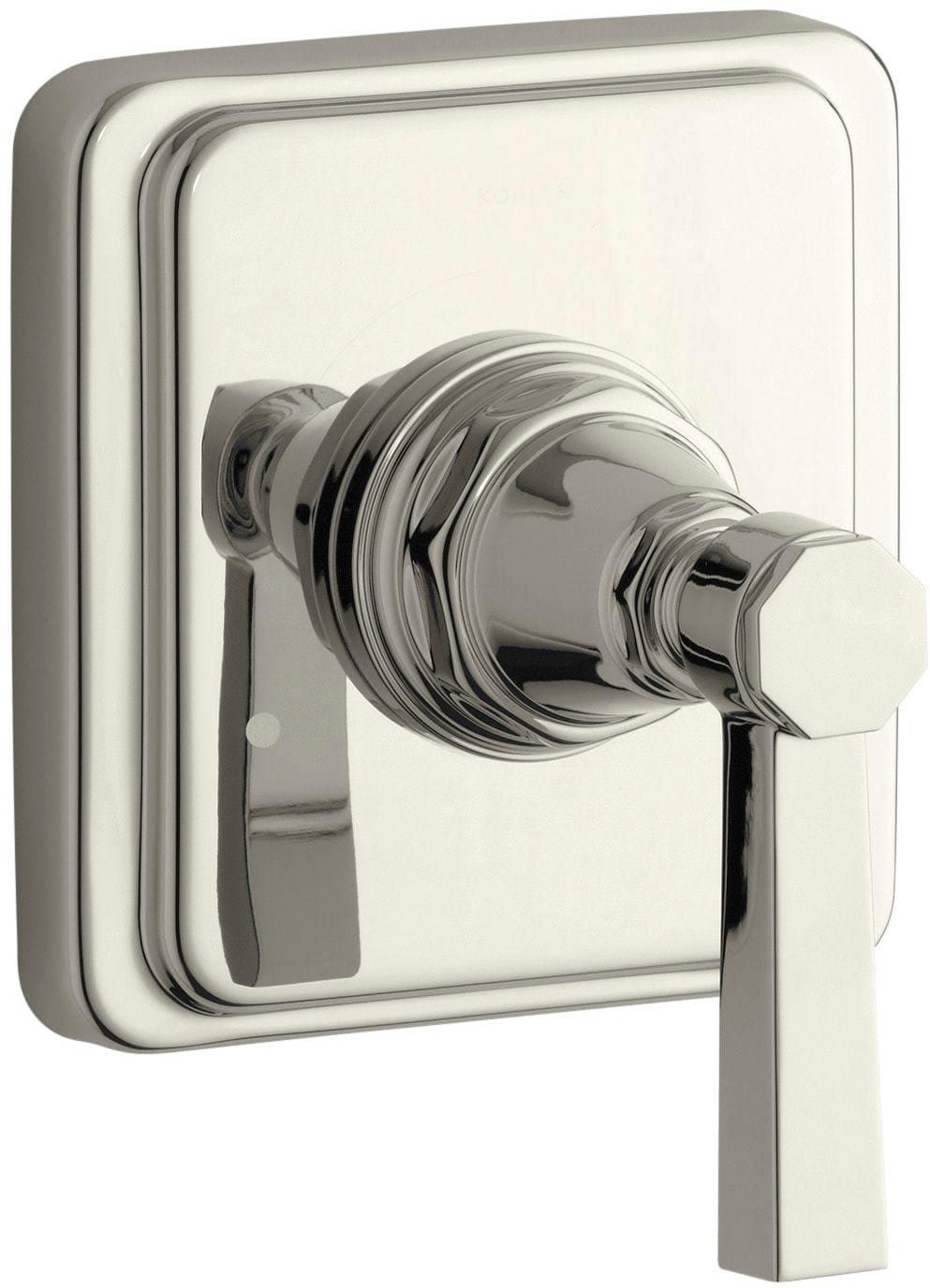 KOHLER Vibrant Polished Nickel Single Handle Bathtub & Shower Faucet (Trim Only) 