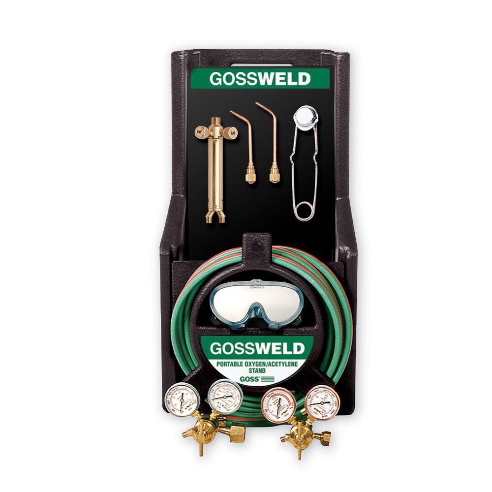 Goss Acetylene Torch Kit with Plastic Stand 