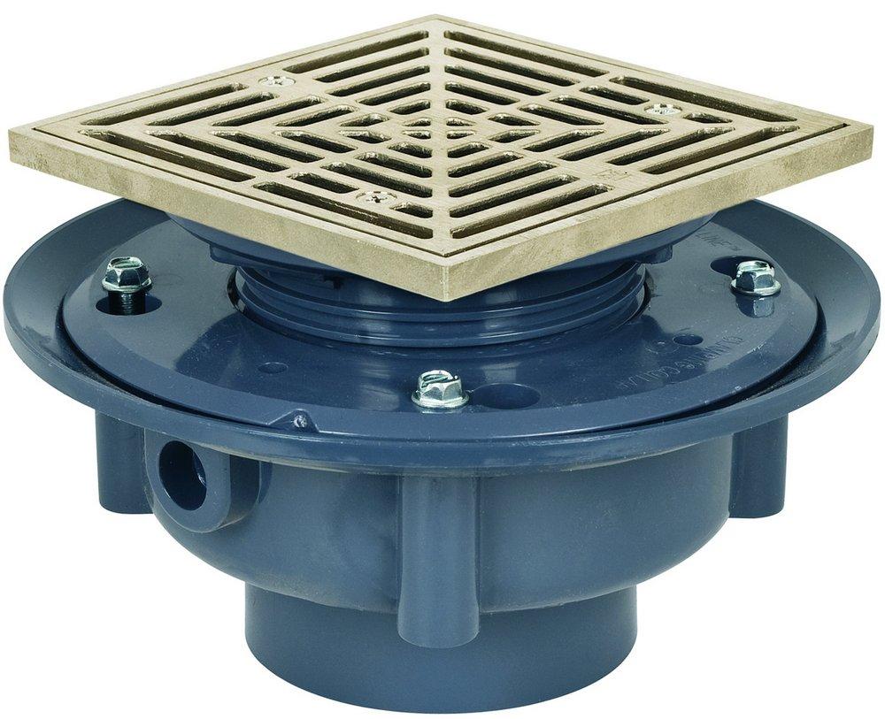 Sioux Chief Hub Plastic Nickel Bronze Floor Drain 