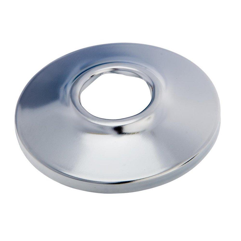 Sioux Chief Chrome Plated Steel Shallow Box Escutcheon in Chrome Plated 
