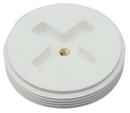 3 in. MPT Glass Fiber Reinforced Polypropylene Slotted Cleanout Plug in white