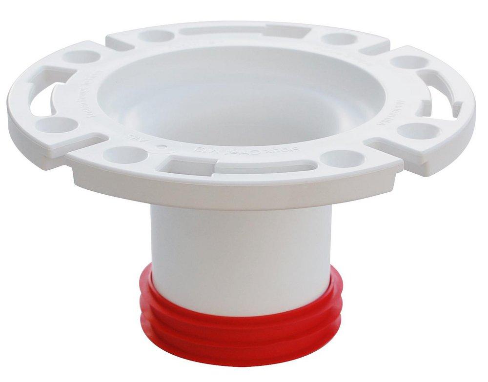 Sioux Chief White 3 in. PVC Closet Flange with Test Cap 