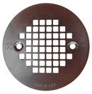 4-1/4 in. Round Hub Stainless Steel Screw-In Strainer in Oil Rubbed Bronze