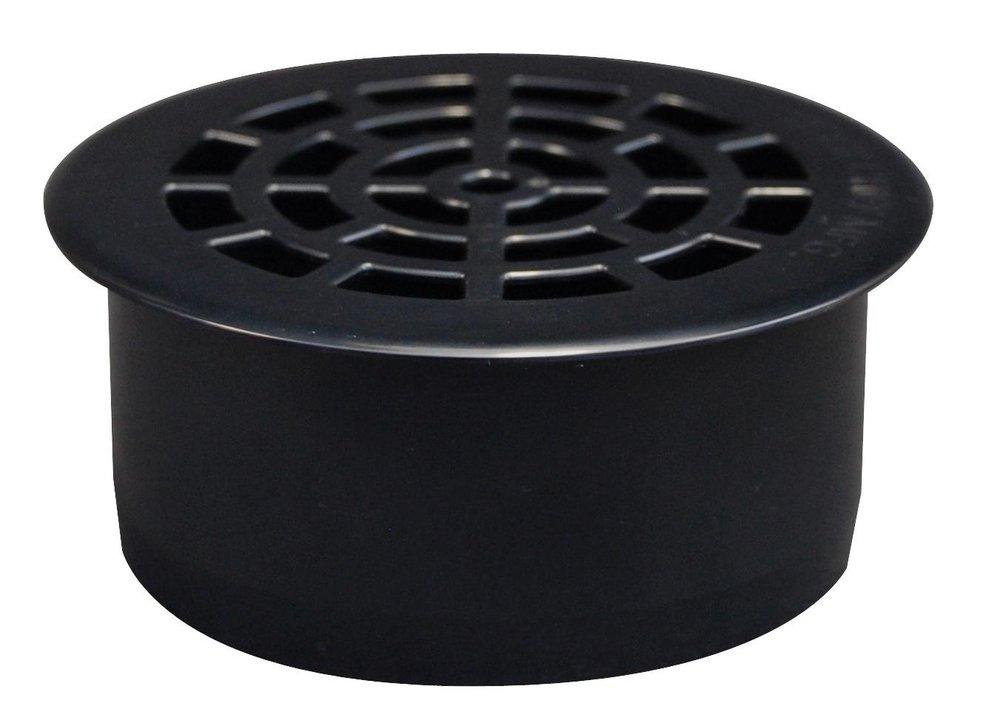 Sioux Chief Solvent Weld Plastic Black Floor Drain 
