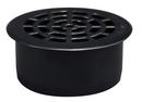 Sioux Chief Solvent Weld Plastic Black Floor Drain 